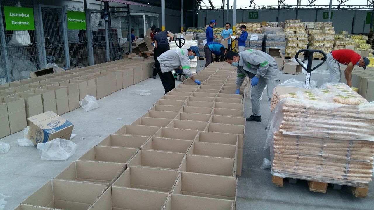 ICF joins a humanitarian aid programme to support people affected by flooding in Sirdarya region