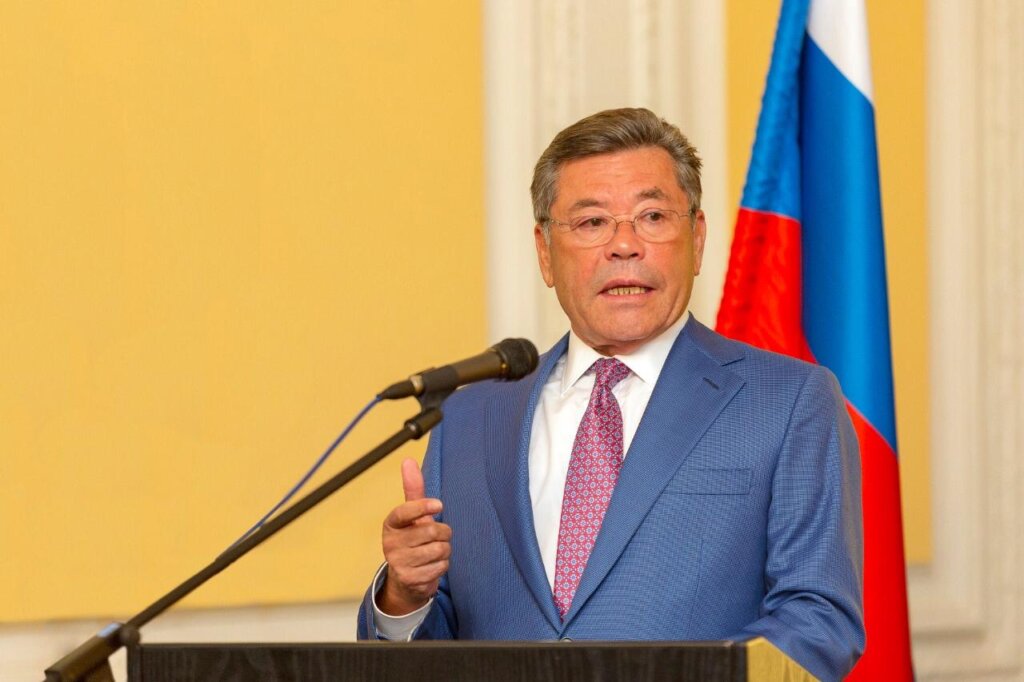 Dr Patokh Chodiev awarded the Order of Friendship at the Kremlin today