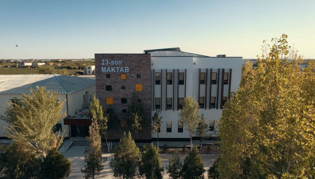 ICF completes the construction of new educational block at Secondary School No. 23 in the Khiva district of the Khorezm region